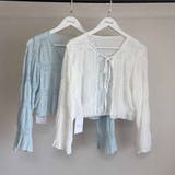 サマーカーディガン 透かし編み Vネックカーディガン | shoppinggo | 詳細画像26 