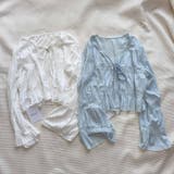 サマーカーディガン 透かし編み Vネックカーディガン | shoppinggo | 詳細画像30 