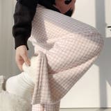 裏起毛パンツ 千鳥格子 ワイドパンツ | shoppinggo | 詳細画像14 