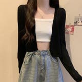 サマーカーディガン 透かし編み Vネックカーディガン | shoppinggo | 詳細画像14