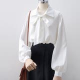 シャツ レディース リボン付きシャツ | shoppinggo | 詳細画像6 
