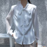 シャツ レディース リボン付きシャツ | shoppinggo | 詳細画像8 