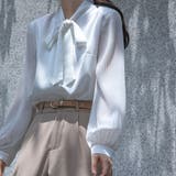 シャツ レディース リボン付きシャツ | shoppinggo | 詳細画像9 