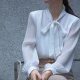 シャツ レディース リボン付きシャツ | shoppinggo | 詳細画像12 