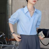 Vネック シャツ ブラウス | shoppinggo | 詳細画像25