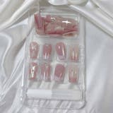 ネイルチップ ピンク ショート | shoppinggo | 詳細画像2 