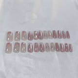 ネイルチップ ピンク ショート | shoppinggo | 詳細画像4 