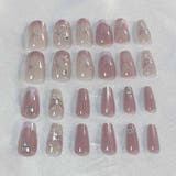 ネイルチップ ピンク ショート | shoppinggo | 詳細画像7 