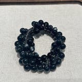 ブラック | ヘアゴム バブル シンプル | shoppinggo