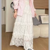 総レーススカート 選べる2タイプ ロングスカート | shoppinggo | 詳細画像17