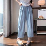 ワイドパンツ サマーパンツ 夏服 | shoppinggo | 詳細画像7 