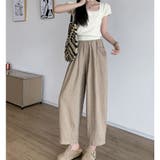 ワイドパンツ サマーパンツ 夏服 | shoppinggo | 詳細画像17 