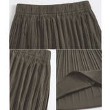 プリーツスカートロング黒 無地スカート ひざ下 | shoppinggo | 詳細画像4 