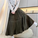 プリーツスカートロング黒 無地スカート ひざ下 | shoppinggo | 詳細画像6 