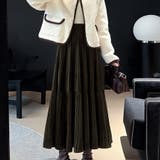 プリーツスカートロング黒 無地スカート ひざ下 | shoppinggo | 詳細画像10 