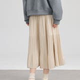 プリーツスカートロング黒 無地スカート ひざ下 | shoppinggo | 詳細画像18 