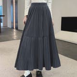 プリーツスカートロング黒 無地スカート ひざ下 | shoppinggo | 詳細画像27 