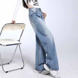 デニムパンツ レディース ワイドパンツ | shoppinggo | 詳細画像3 