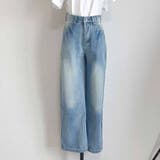 デニムパンツ レディース ワイドパンツ | shoppinggo | 詳細画像11 