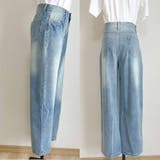 デニムパンツ レディース ワイドパンツ | shoppinggo | 詳細画像12 