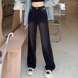 デニムパンツ ウエスト穴あき ウエストマーク | shoppinggo | 詳細画像2 