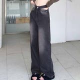 デニムパンツ ウエスト穴あき ウエストマーク | shoppinggo | 詳細画像14 