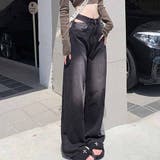 デニムパンツ ウエスト穴あき ウエストマーク | shoppinggo | 詳細画像17 