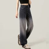デニムパンツ グラデーション チャコールグレー | shoppinggo | 詳細画像5
