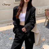 ジャケット＆パンツ 2点セット スーツ | shoppinggo | 詳細画像1 