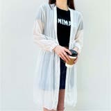 シアーカーディガン 透け感 UV対策 | shoppinggo | 詳細画像4 