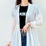 シアーカーディガン 透け感 UV対策 | shoppinggo | 詳細画像5 