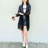 シアーカーディガン 透け感 UV対策 | shoppinggo | 詳細画像22 