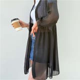 シアーカーディガン 透け感 UV対策 | shoppinggo | 詳細画像25 