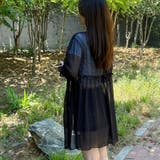 シアーカーディガン 透け感 UV対策 | shoppinggo | 詳細画像30 