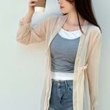 シアーカーディガン 透け感 UV対策 | shoppinggo | 詳細画像35 