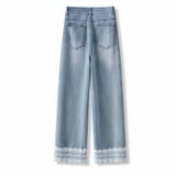 デニムパンツ 低身長 裾レース付き | shoppinggo | 詳細画像20 