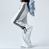 ライトグレー | ラインパンツ ジョガーパンツ サイドライン | shoppinggo