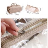 化粧ポーチ トラベルポーチ 取り外し可能 | shoppinggo | 詳細画像7 