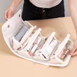 化粧ポーチ トラベルポーチ 取り外し可能 | shoppinggo | 詳細画像10 