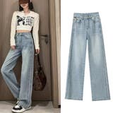サイドラインデニムパンツ ジーンズ ジーパン | shoppinggo | 詳細画像8 