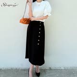 スカートAラインスカート スリット ファスナー | shoppinggo | 詳細画像1 