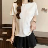細見え フレンチスリーブ tシャツ | shoppinggo | 詳細画像9