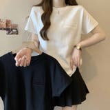 細見え フレンチスリーブ tシャツ | shoppinggo | 詳細画像14
