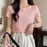 ピンク | 夏服Tシャツ トップス レディース | shoppinggo