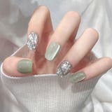 ネイルチップ ショート キラキラ | shoppinggo | 詳細画像7 