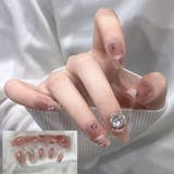 MJ567 | ネイルチップ きらきら ショート | shoppinggo