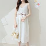 キャミワンピース 低身長 Vネック | shoppinggo | 詳細画像3