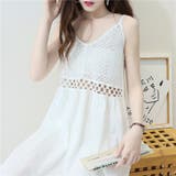 キャミワンピース 低身長 Vネック | shoppinggo | 詳細画像7