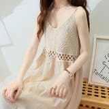 キャミワンピース 低身長 Vネック | shoppinggo | 詳細画像14