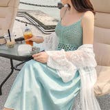 グリーン | キャミワンピース 低身長 Vネック | shoppinggo